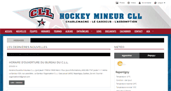 Desktop Screenshot of hockey-cll.org